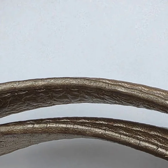 Michael Kors Gold Textured Shoulder Bag - Picture 13 of 15